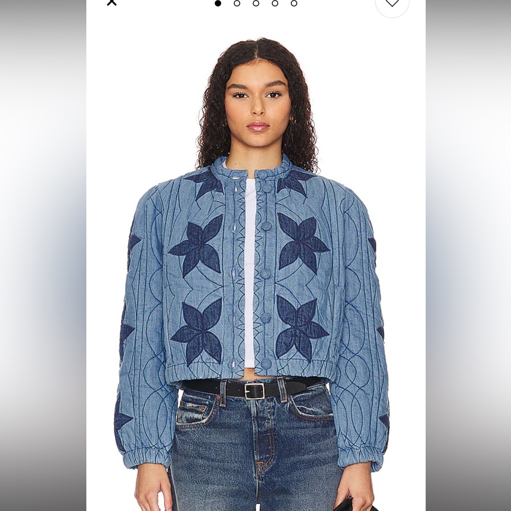 Free People Quinn Quilted Jacket Size XL